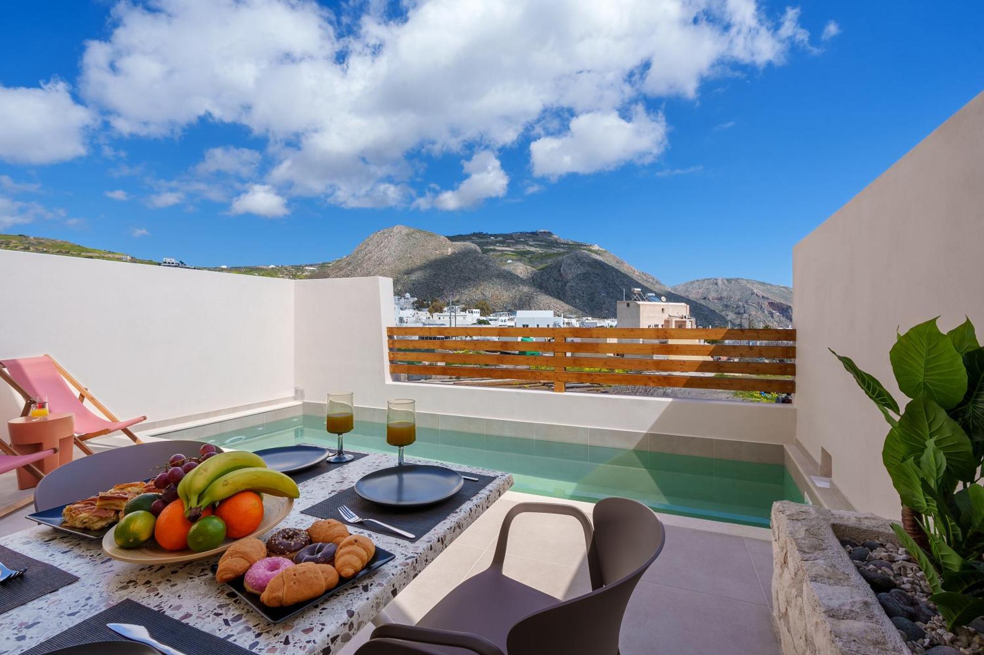Emporio  Sugarwhite Suites With Private Not Heated Pool מראה חיצוני תמונה